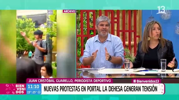 guarello enojado en bienvenidos