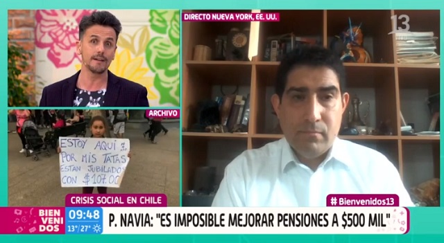 bienvenidos y patricio navia