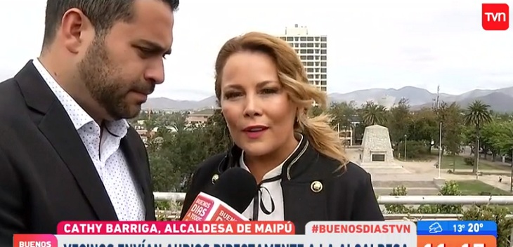 cathy barriga maipu amenazas