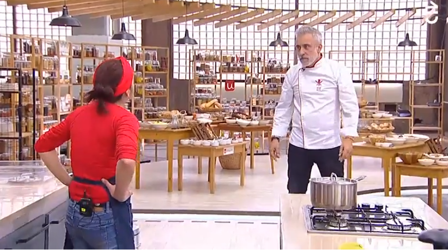 la tensa discusión de Sergi con María Pía en El Discípulo del Chef