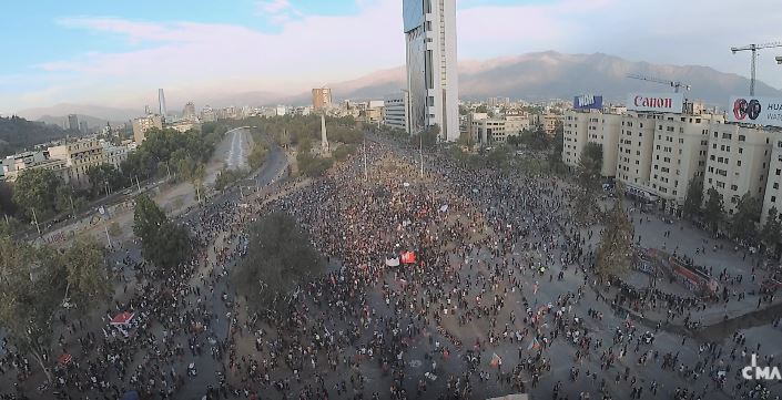 manifestaciones santiago