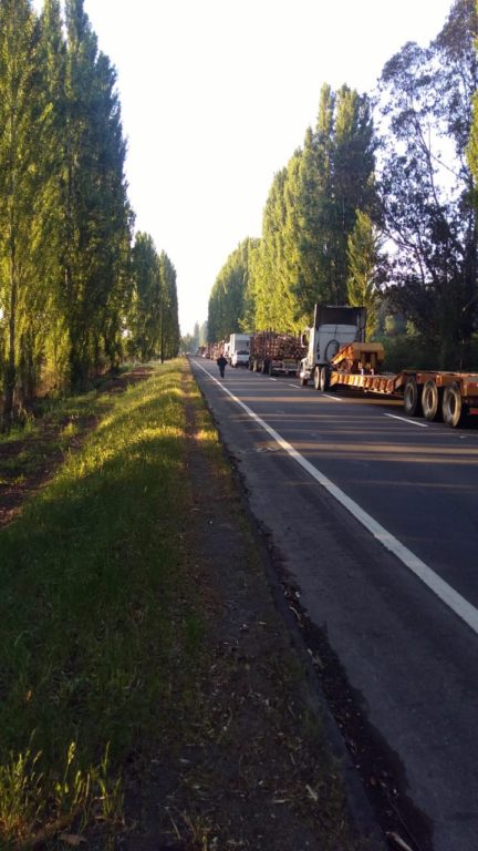 baricadas entrada santa juana