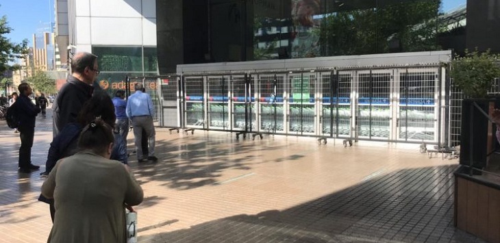 Costanera Center no abrirá este miércoles por llamado a protesta: trabajadores no fueron avisados
