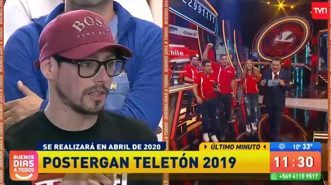 Joven paciente de Teletón por suspensión del evento: "Me da pena, pero Chile esta vez nos necesita"