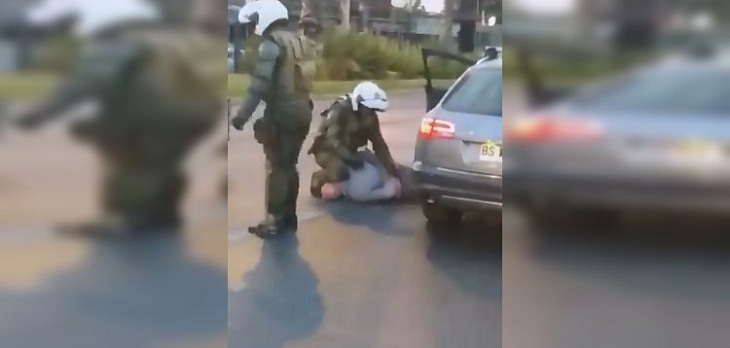 Detienen a hombre que realizó disparo durante manifestación en Portal La Dehesa