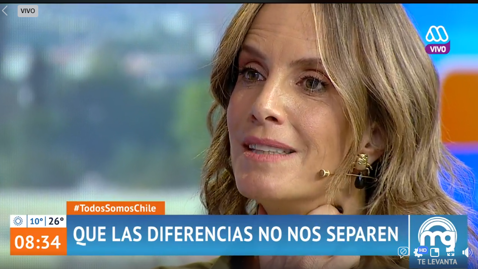 Diana Bolocco se quebró en Mucho Gusto al hablar de las desigualdades que se viven en Chile