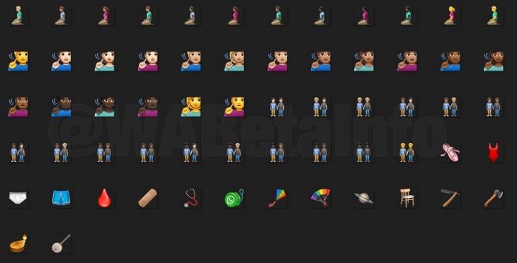 nuevos emojis whatsapp