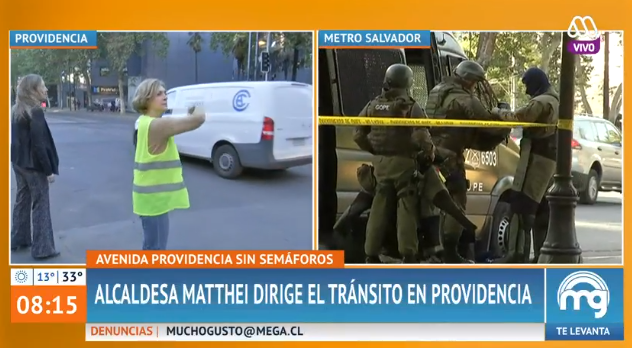 El momento de furia de Evelyn Matthei