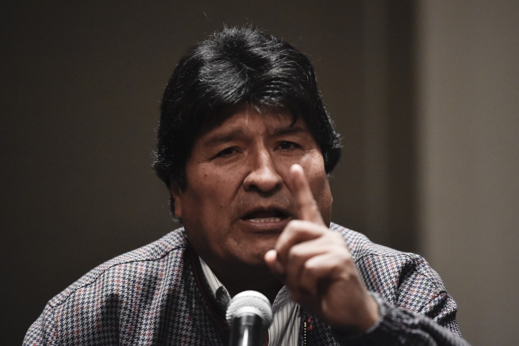 Gobierno interino de Bolivia difunde supuesto audio de Evo Morales: 