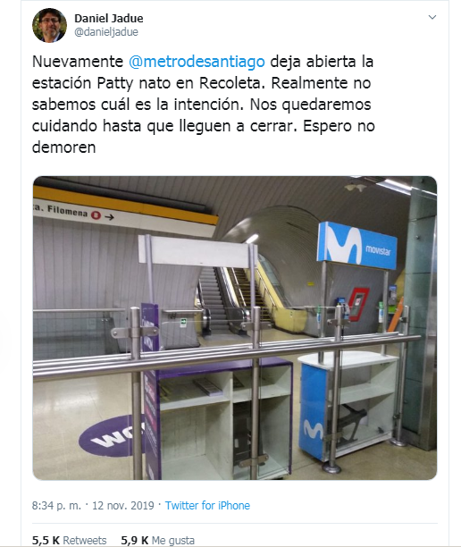 ¿Quién es 'Patty Nato'? El error de Daniel Jadue en Twitter que se volvió
