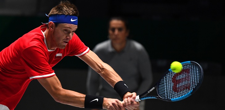 Nicolás Jarry cayó ante Kohlschreiber y Chile quedó sin opciones de avanzar en Copa Davis