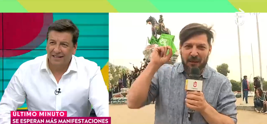 La loable respuesta de Rafa Cavada cuando JC Rodríguez le consultó por balín recibido en protestas