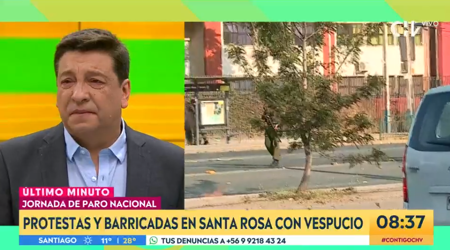 JC Rodríguez rompió en llanto en vivo con testimonio de señora que recibe $107 mil de pensión