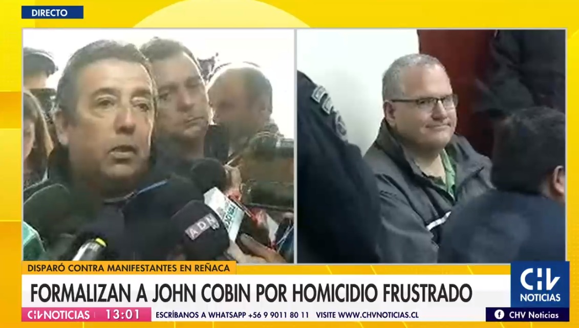 Padre de joven herido por John Cobin en Reñaca: 