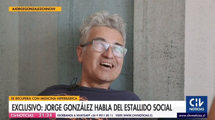 Jorge González y estallido social: 