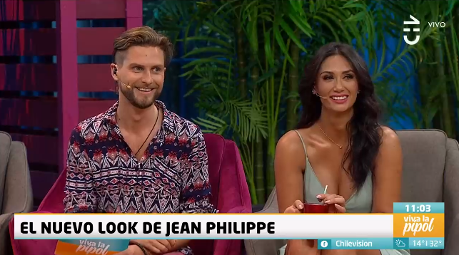 Jean-Philippe Cretton estrenó radical cambio de look en Viva la Pipol: se despidió de su pelo largo