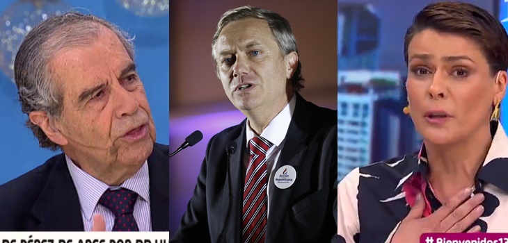 J. A. Kast se fue en picada contra Canal 13 y Tonka tras echar a Pérez de Arce: lanzó advertencia