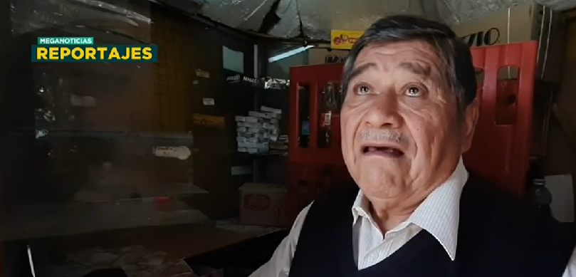 Hombre de 77 años realizó cartel luego de que saquearan 3 veces su kiosko: 