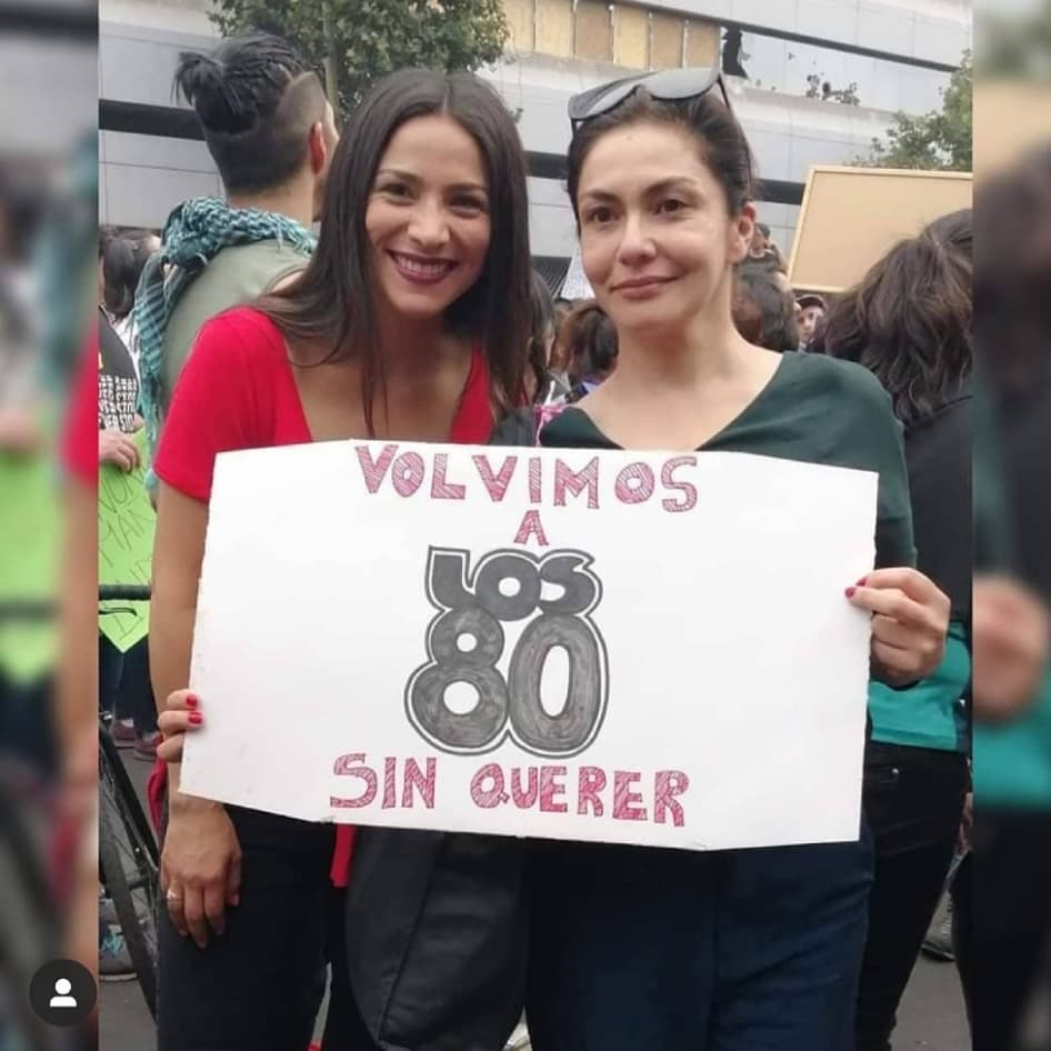 cartel inspirado en 'Los 80'