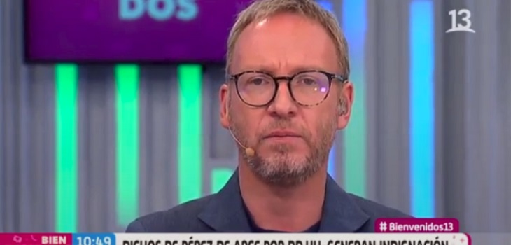 La firme petición de Cárcamo a dirección de 'Bienvenidos' tras episodio de Tonka con Pérez de Arce