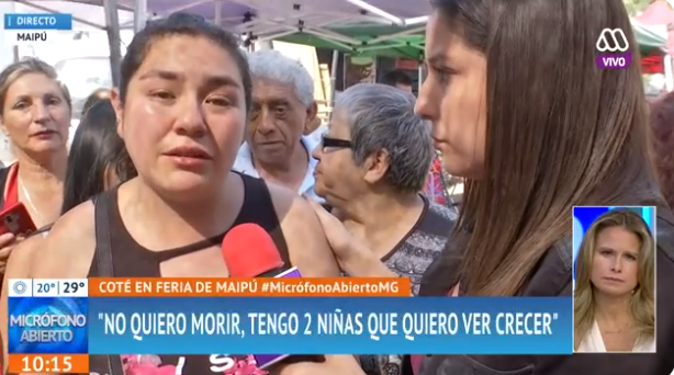 caso de vecina de Maipú dejó llorando al panel del Mucho Gusto
