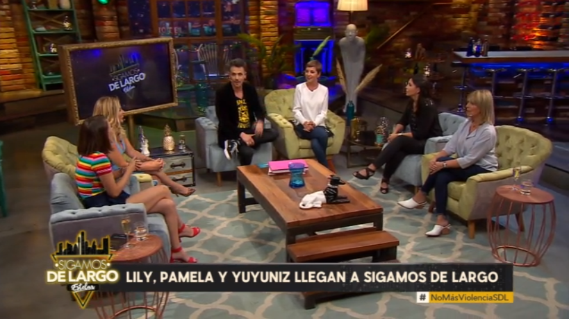 Pamela Lagos en Sigamos de largo