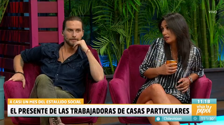 Pamela Díaz paró en seco a empresario que planteó idea para que asesoras del hogar ganen más