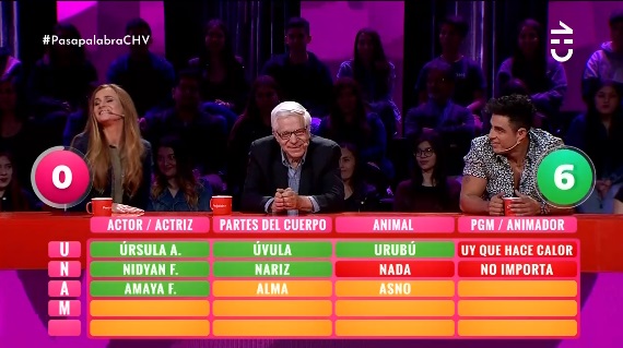 alma como parte del cuerpo en pasapalabra