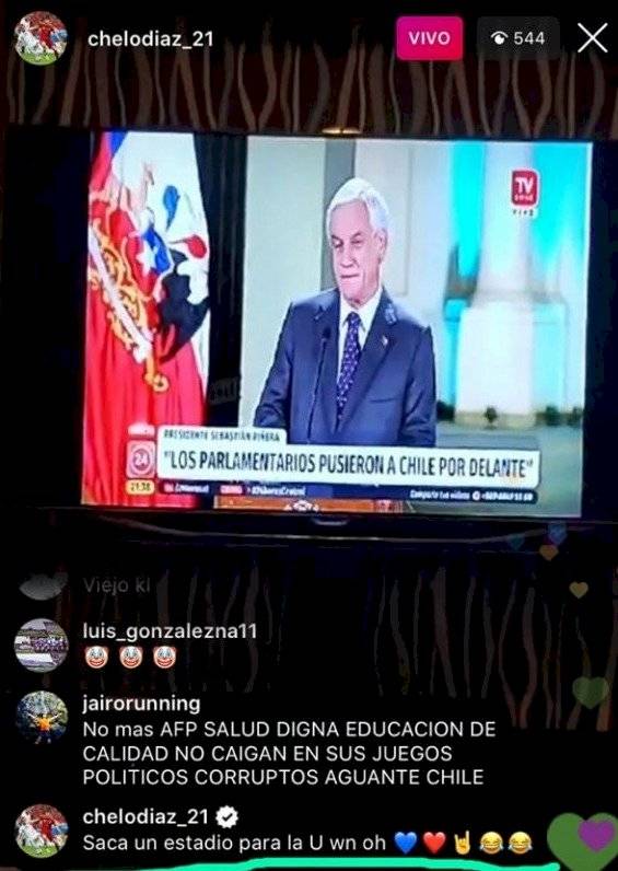 broma marcelo diaz universidad de chile