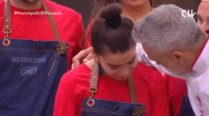 Paulina lloró en El discípulo del chef
