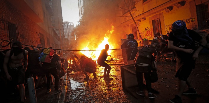 protestas en chile