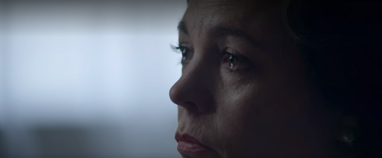 Reina Isabel en Aberfan