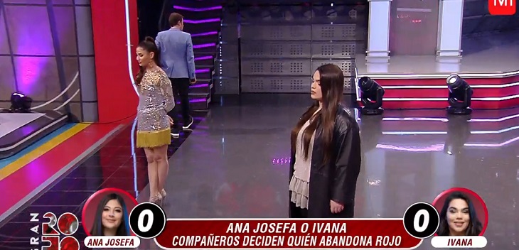 Ivana Riquelme fue eliminada del 'Gran Rojo' y televidentes criticaron duramente a compañeros