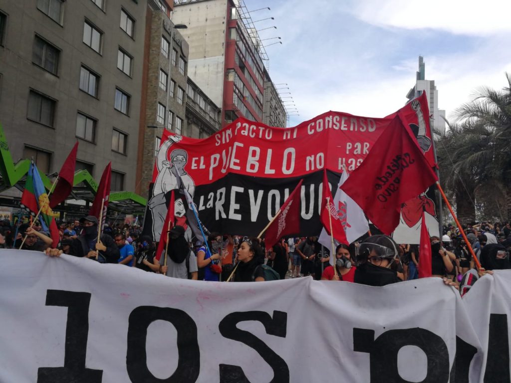 manifestaciones santiago