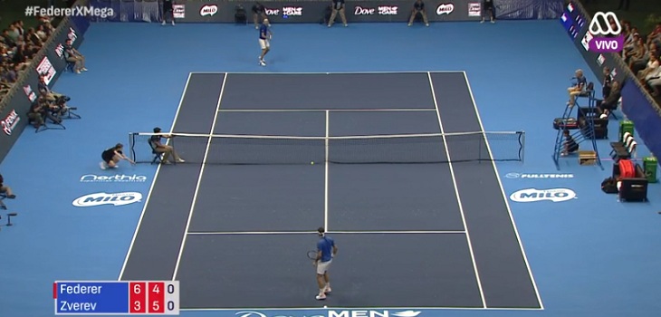 Histórico tenista chileno dividió a las redes en transmisión de partido entre Federer y Zverev