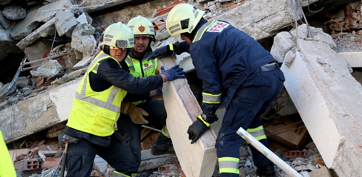 Los impactantes registros de terremoto 6,4 en Albania: dejó al menos 18 muertos y cientos de heridos