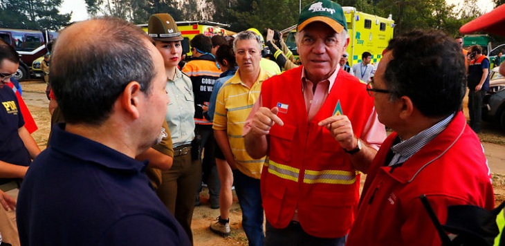 Incendios en Valparaíso: intendente confirma siete focos y ruega 
