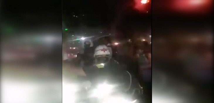 SAMU denuncia que funcionaria recibió balín mientras atendía a hombre que murió en Plaza Italia