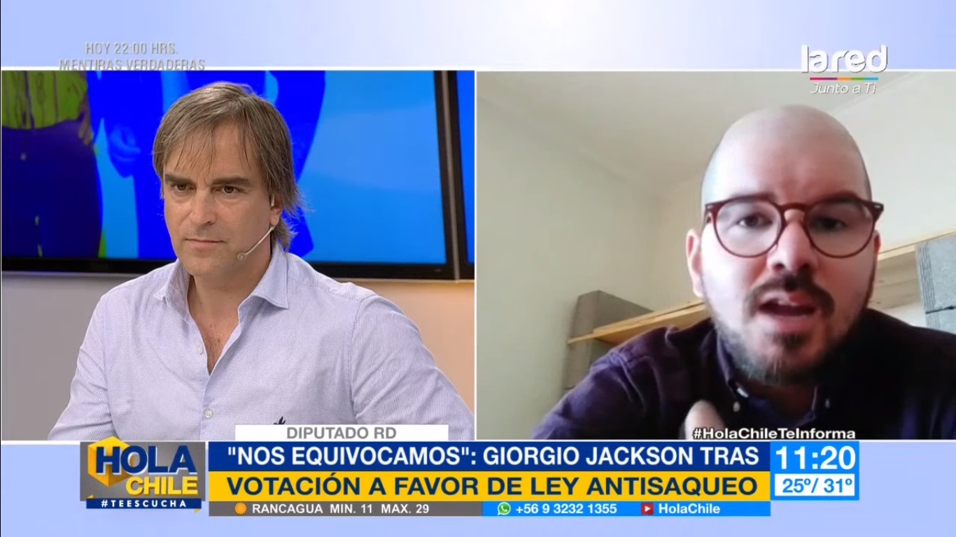 La dura crítica de diputado Cruz-Coke sobre 'mea culpa' de Jackson y Boric por ley antisaqueo