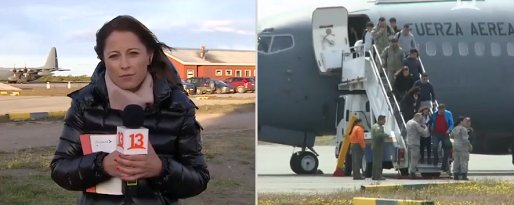 Pregunta de Constanza Santa María a Comandante de la FACh sobre restos humanos indignó en redes