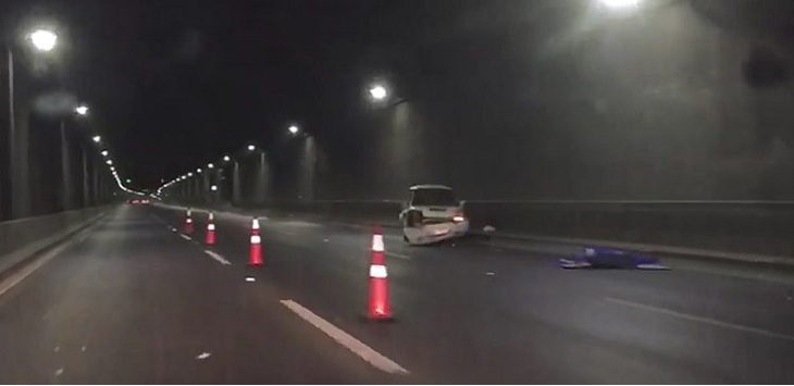 Mujer murió tras salir eyectada de un auto en autopista Acceso Sur: conductor iba ebrio