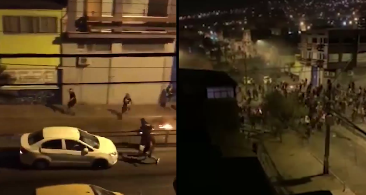 Antofagasta: carabinero que se trasladaba en automóvil con su familia quedó grave tras apedreamiento