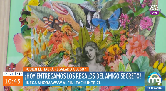 Karla Constant sorprendió a Begoña Basauri en amigo secreto con regalo hecho a mano