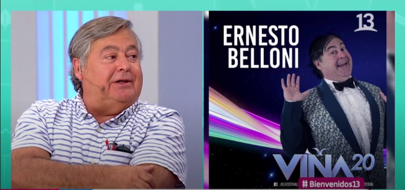 Ernesto Belloni y sus motivos para ir a Viña 2020: 