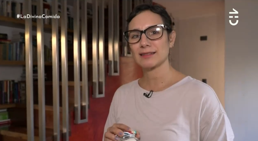 Blanca Lewin mostró la conexión (literal) que hay entre su casa y la de su pareja Daniel Matamala