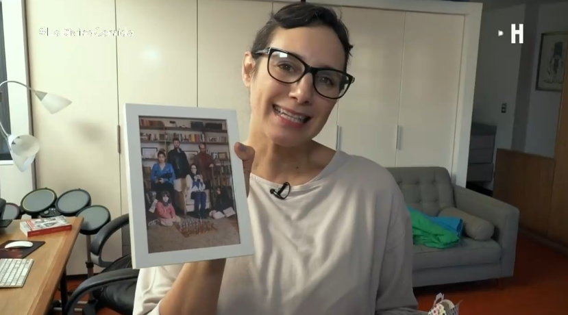 Blanca Lewin mostró la conexión (literal) que hay entre su casa y la de su pareja Daniel Matamala