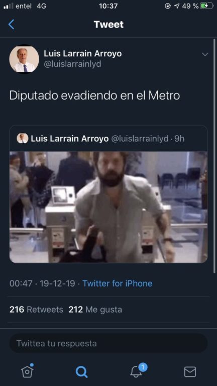 Boric en torniquete de Congreso