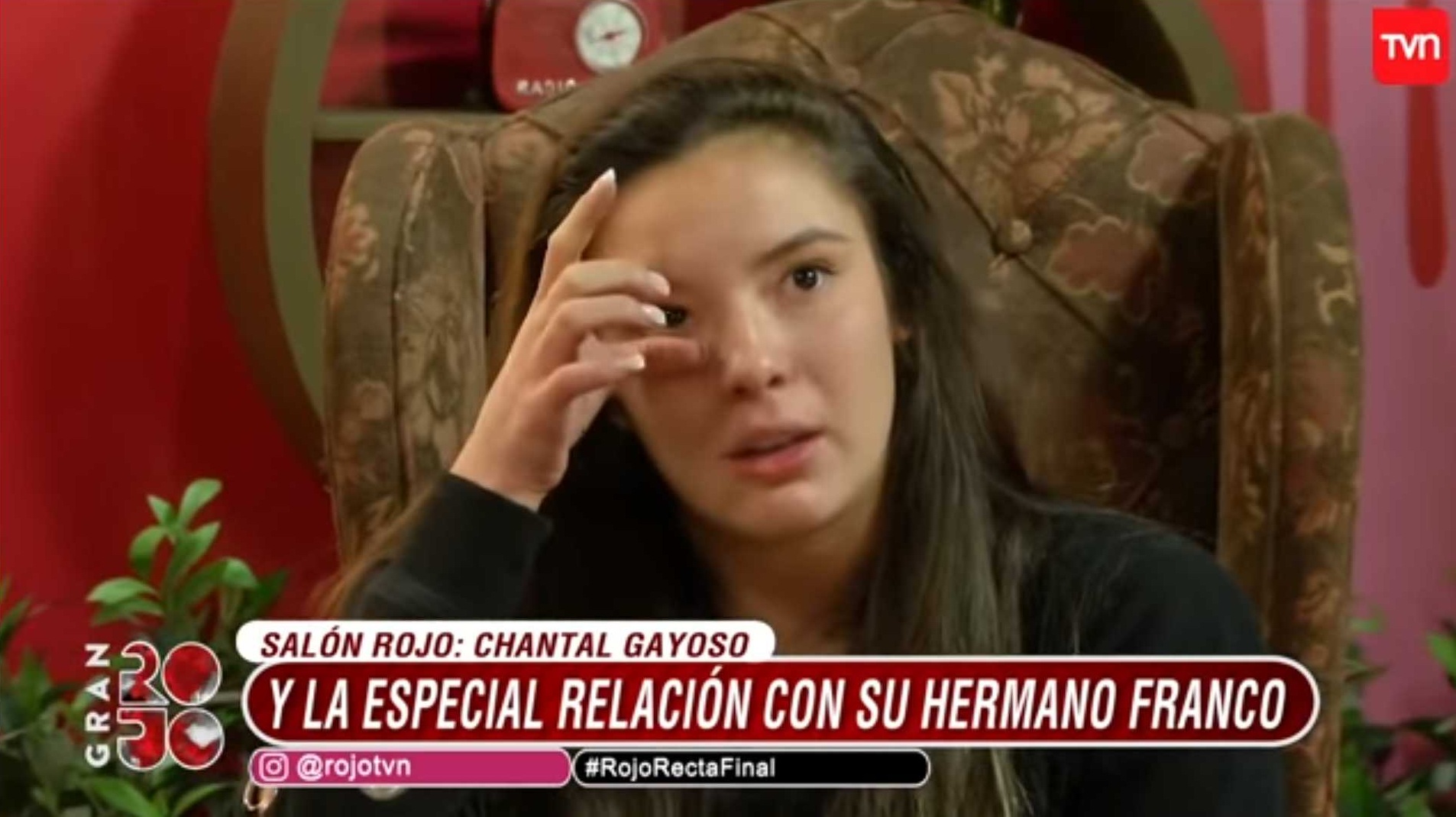 Chantal Gayoso se emocionó al hablar de su hermano en Gran Rojo: 