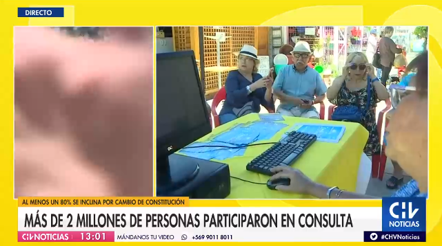 Alcalde de Huechuraba vivió incómodo despacho en CHV tras ser encarado en vivo