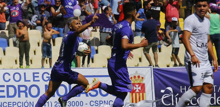 Deportes Concepción venció a Limache y ascendió a Segunda División: así fue el festejo 'lila'
